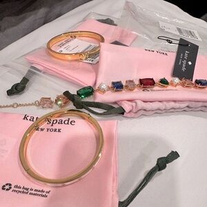 New Kate spade bangles and bracelet bundle